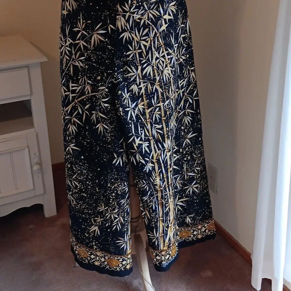 Art Tie On Jumpsuit - Picture 3 of 9